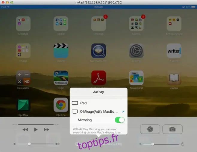 AirplayiPad