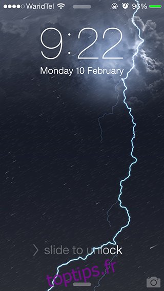 Weatherboard-dynamique-météo-fonds d'écran-iOS-7