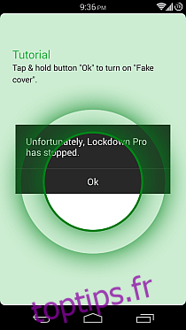 Lockdown Pro pour Android 15