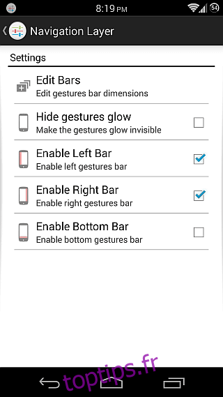 Couche de navigation pour Android 2