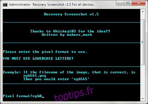 Capture d'écran de récupération Android pour Windows 07