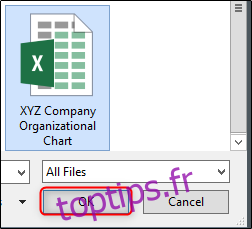 Parcourir le PC pour un fichier Excel