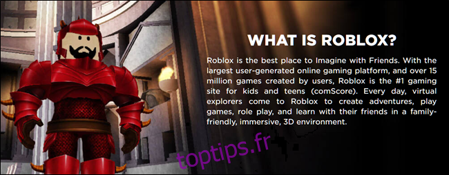 Qu'est-ce que Roblox?