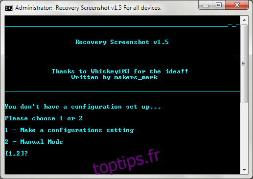 Capture d'écran de récupération Android pour Windows 02