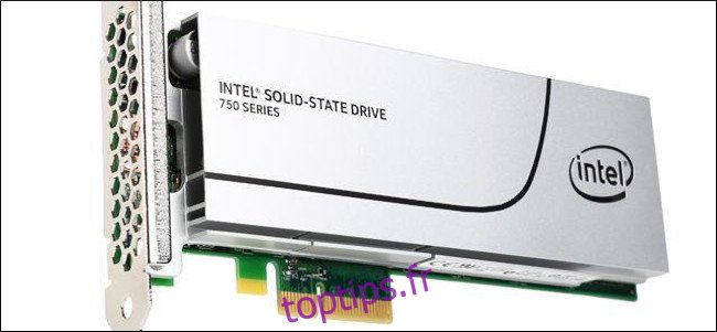 SSD PCIe Intel série 750