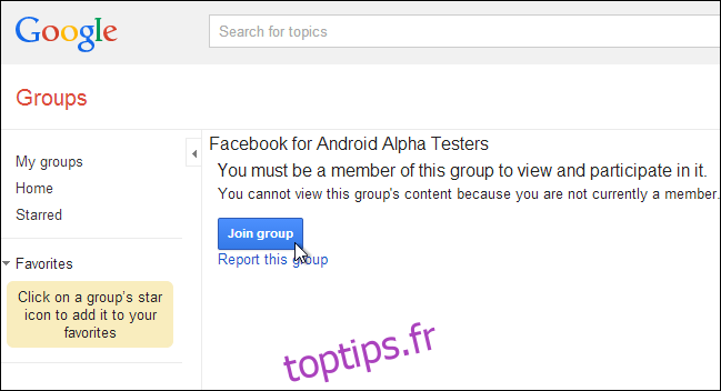 Obtenez une nouvelle interface utilisateur Facebook plate sur Android_1