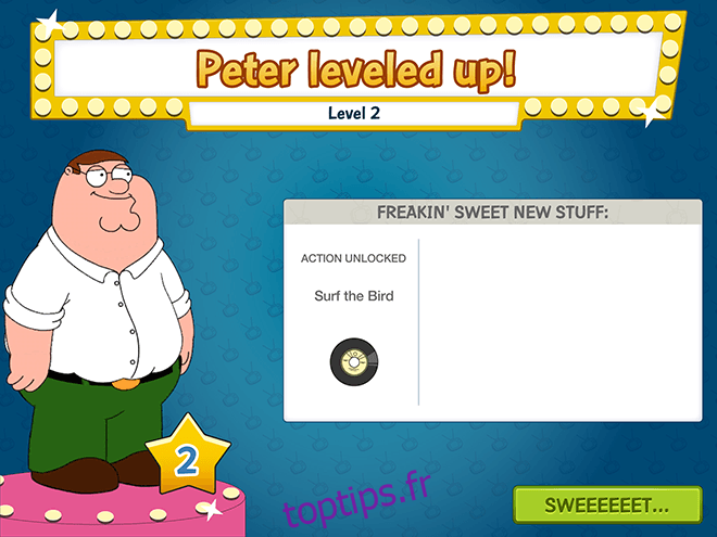 Family Guy QfS - Niveau supérieur