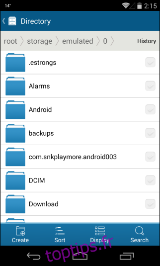 Tomi File Manager_Directory