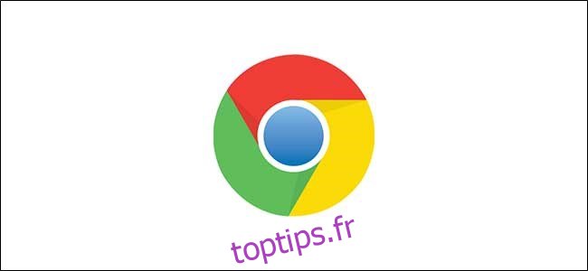 Le logo Google Chrome.