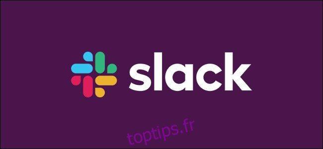 Le logo Slack.