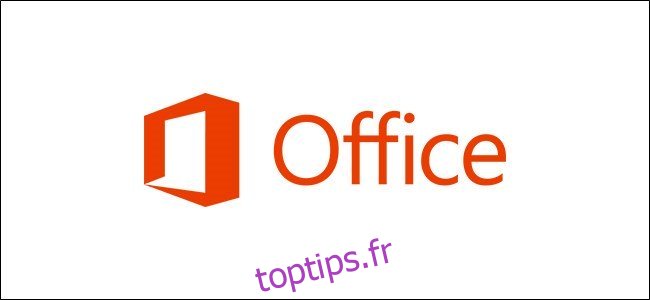Le logo Microsoft Office.