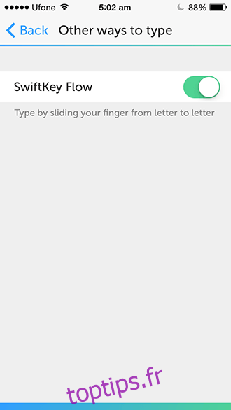 SwiftKey iOS - Accès complet