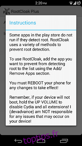 RootClock Plus pour Android 2