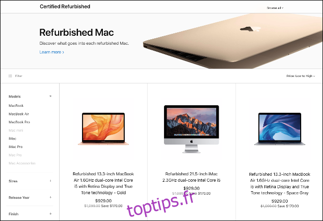 Le Mac Store rénové d'Apple.