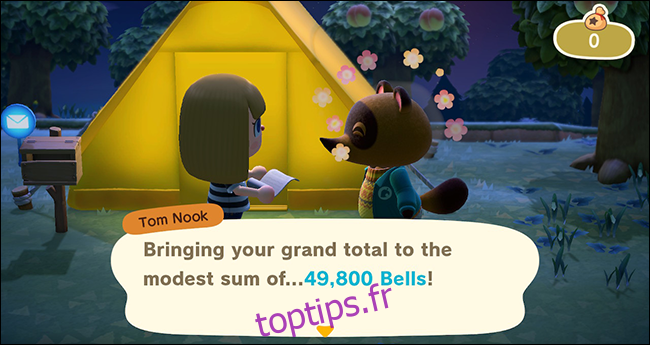 Animal Crossing New Horizons Gagner des cloches