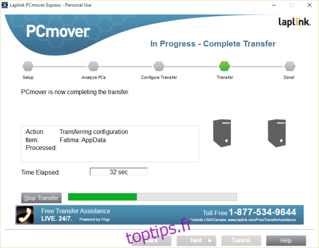 pcmover-transfert
