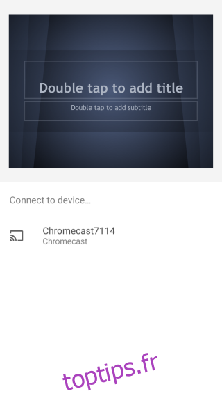 google slides-chromecast
