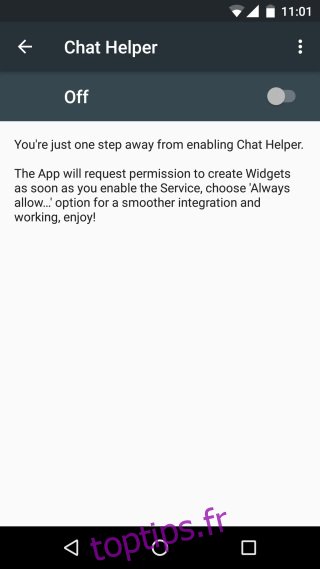 Chat Helper pour WhatsApp-on