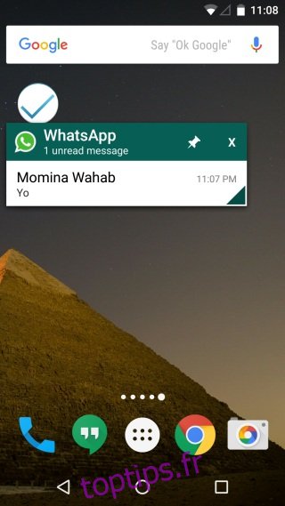 Chat Helper pour WhatsApp-pin