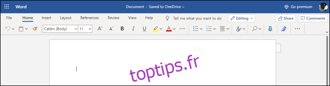 Microsoft Office en ligne