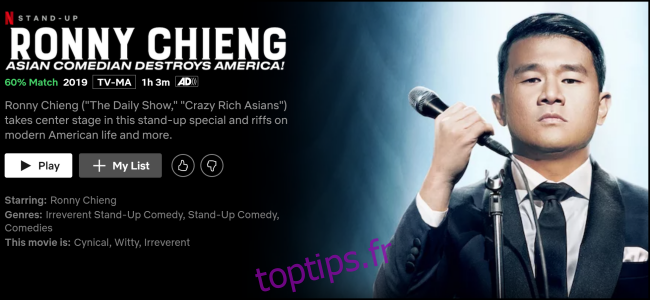 Le comédien asiatique Ronny Chieng détruit l'Amérique