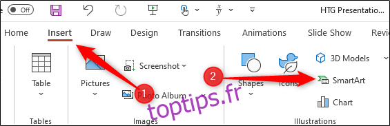 Comment créer une chronologie dans Microsoft PowerPoint