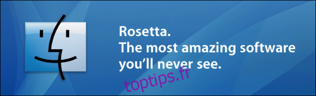 Rosetta pour Intel / PowerPC.