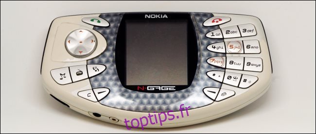 Un appareil Nokia N-Gage.