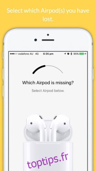 Finder pour Airpods-select-pod