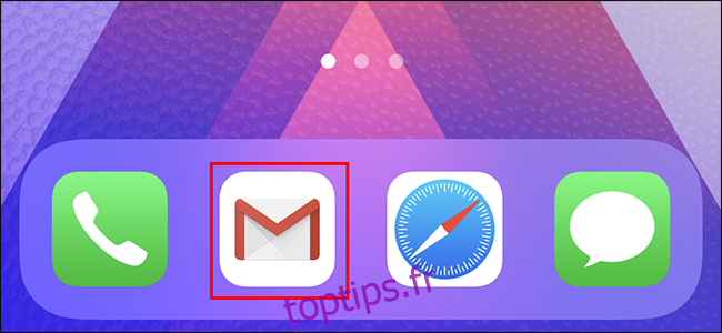 Ouvrez l'application Gmail