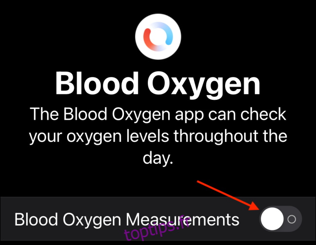 Appuyez sur les mesures de l'oxygène sanguin