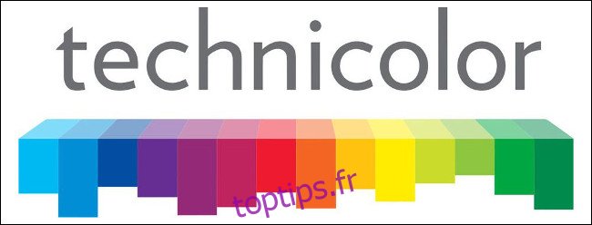 Le logo Technicolor.