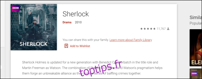 Sherlock Google Play Store