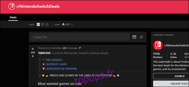 Nintendo Switch Deals Subreddit