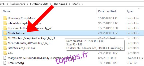 Tutoriel Les Sims 4 Mods Supprimer des mods