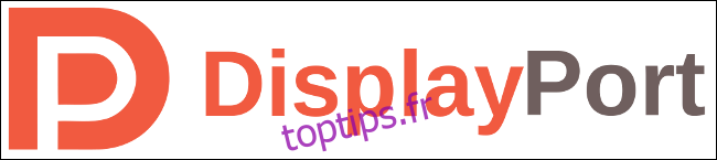 Le logo DisplayPort.