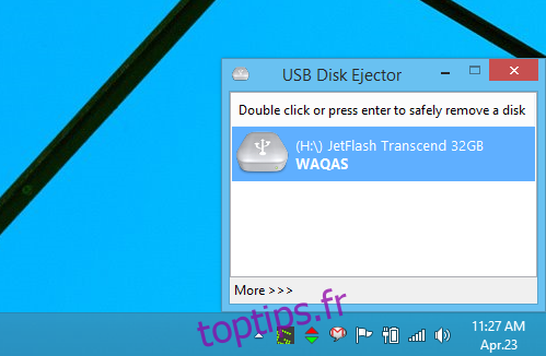 Éjecteur de disque USB