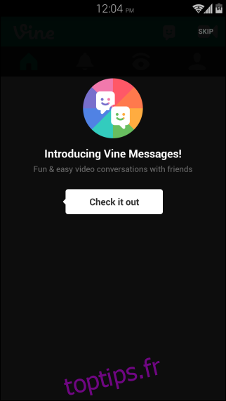 Messages de Vine_Intro
