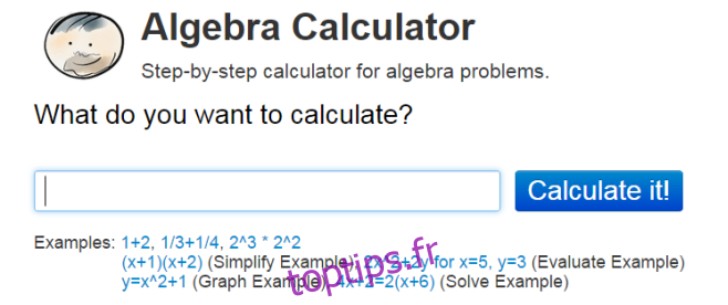 Algèbre_Calculateur