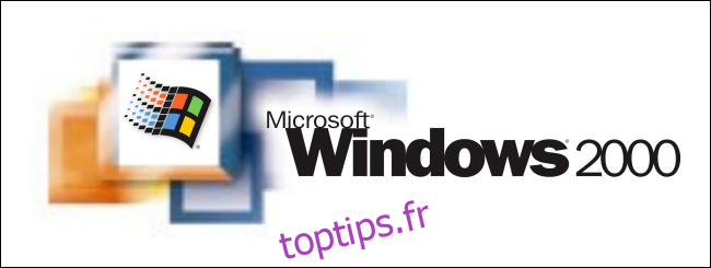 Logo Windows 2000.