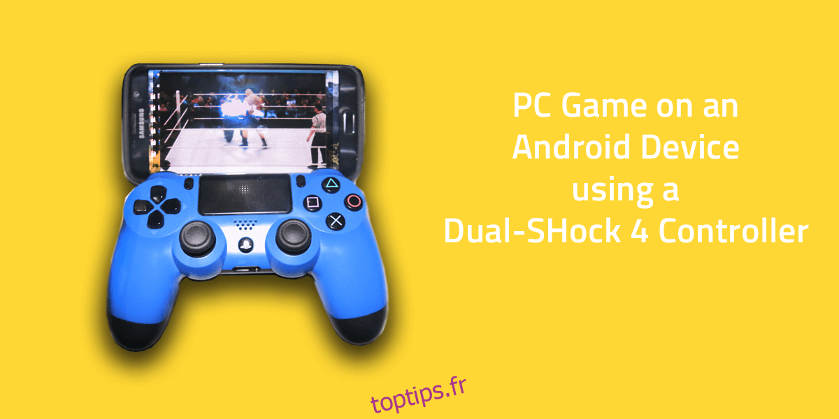 Jeux PC sur Android à l'aide du contrôleur PS4 (1)