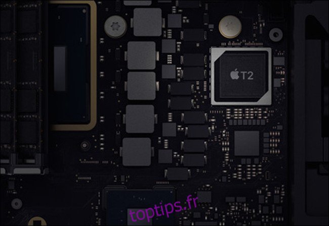 Que fait la «puce de sécurité» T2 d’Apple sur votre Mac?