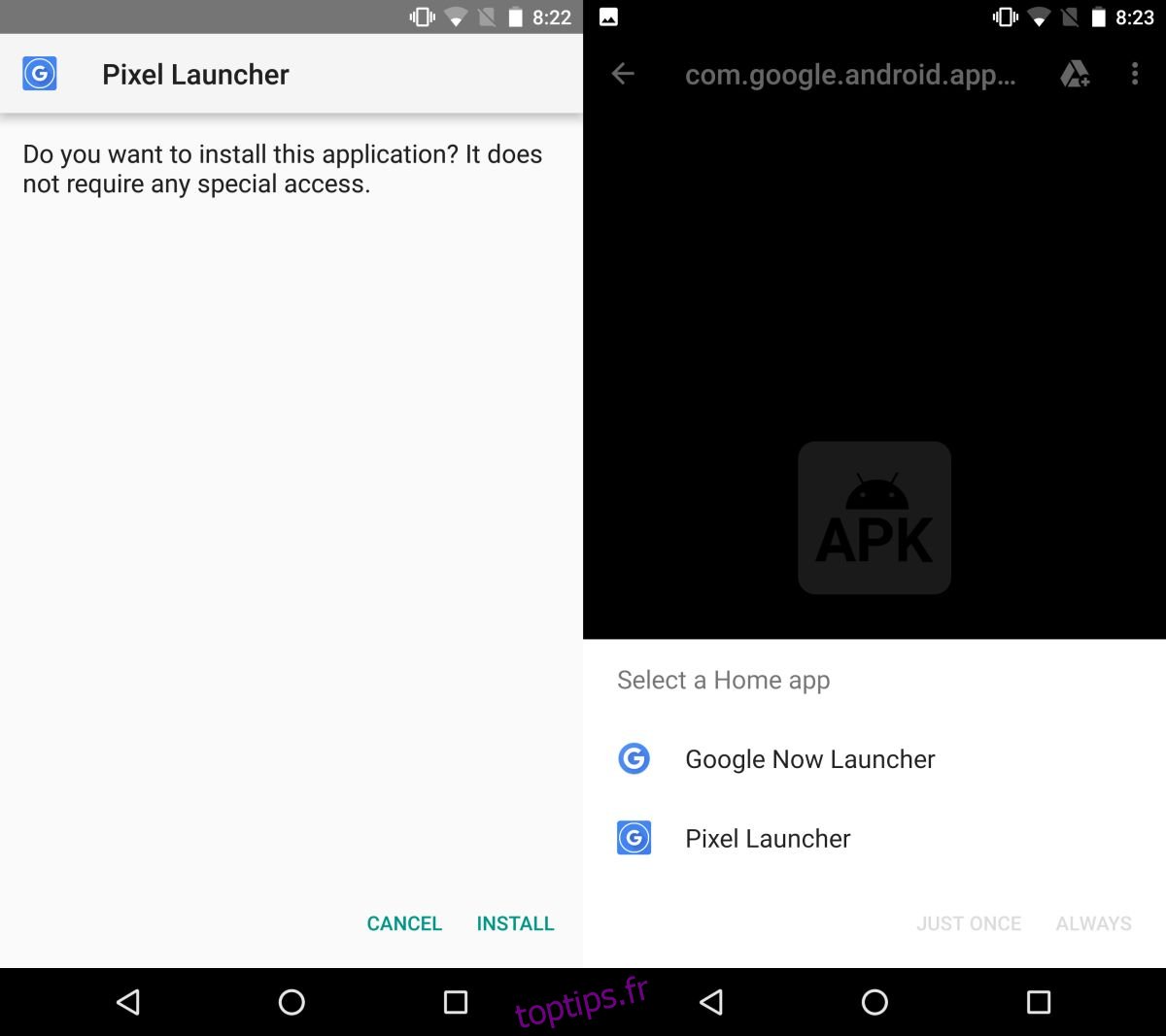 Comment obtenir des points de notification sur Android 8