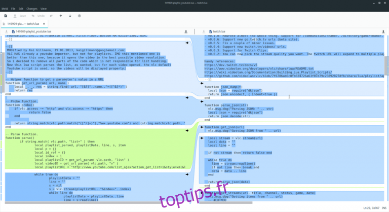 Comment Trouver Les Modifications Sur Wikipedia Comment utiliser Meld pour comparer les modifications apportées aux