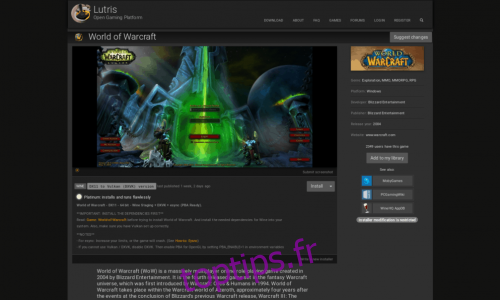 Comment jouer à World Of Warcraft sur Linux