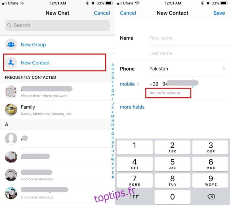 Echec Envoi Sms Sur Un Numero Comment vérifier si un numéro est sur WhatsApp ~ toptips.fr