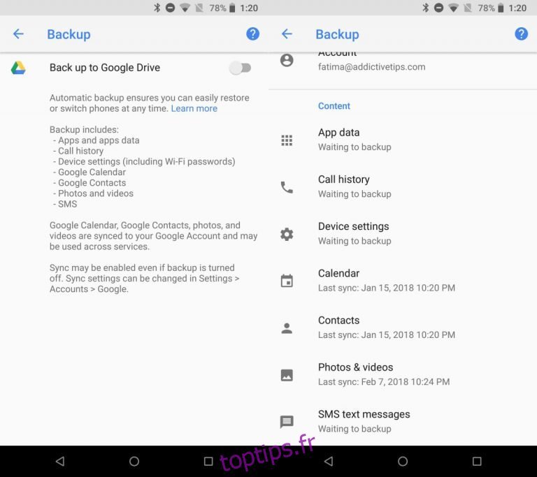 Comment Sauvegarder Les Sms D Un Iphone Comment sauvegarder le journal des appels et les SMS sur Android Oreo