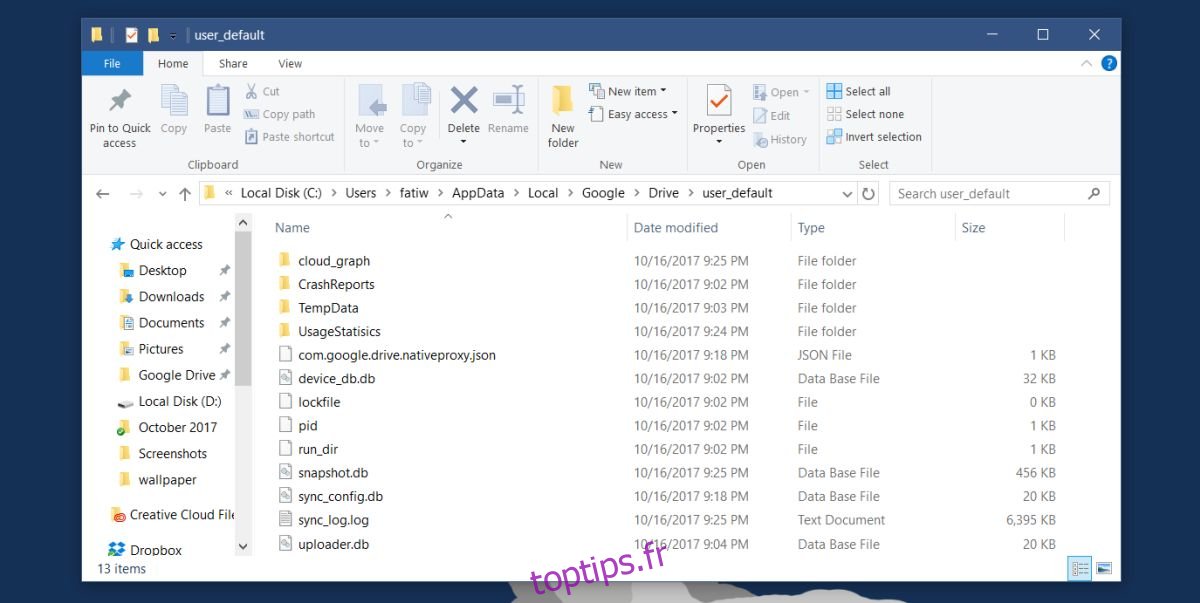 Comment trouver des fichiers en conflit dans Google Drive