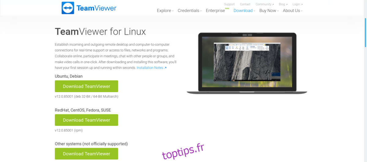 Comment installer et utiliser TeamViewer sous Linux