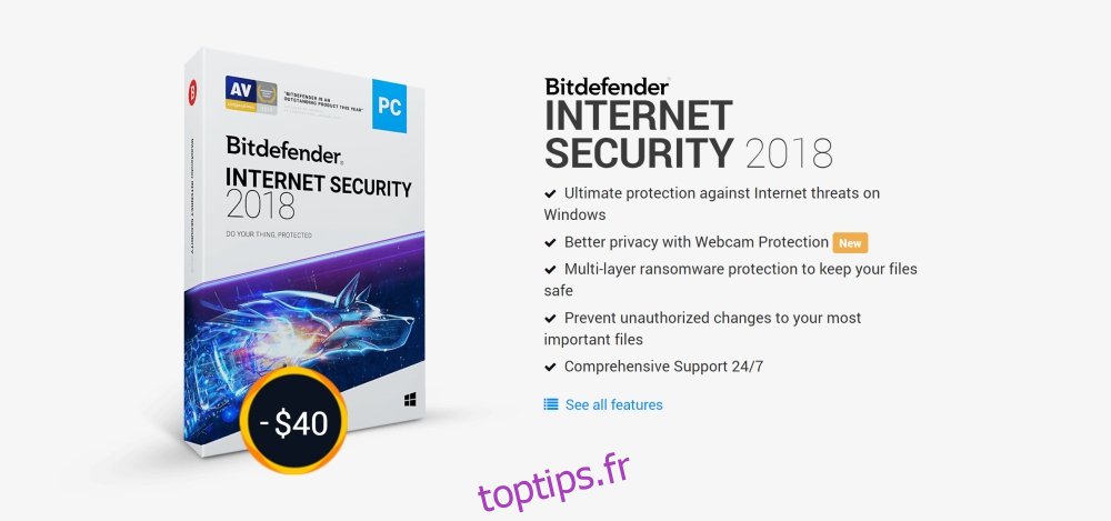 INTERNET Security 2018 - Offres BF